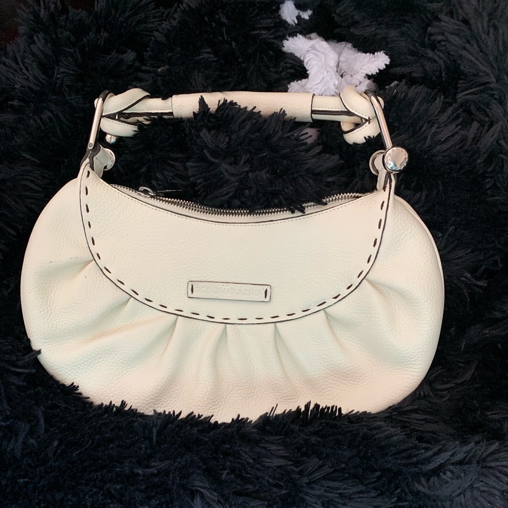 White BCBG Max Azria Boho handbag